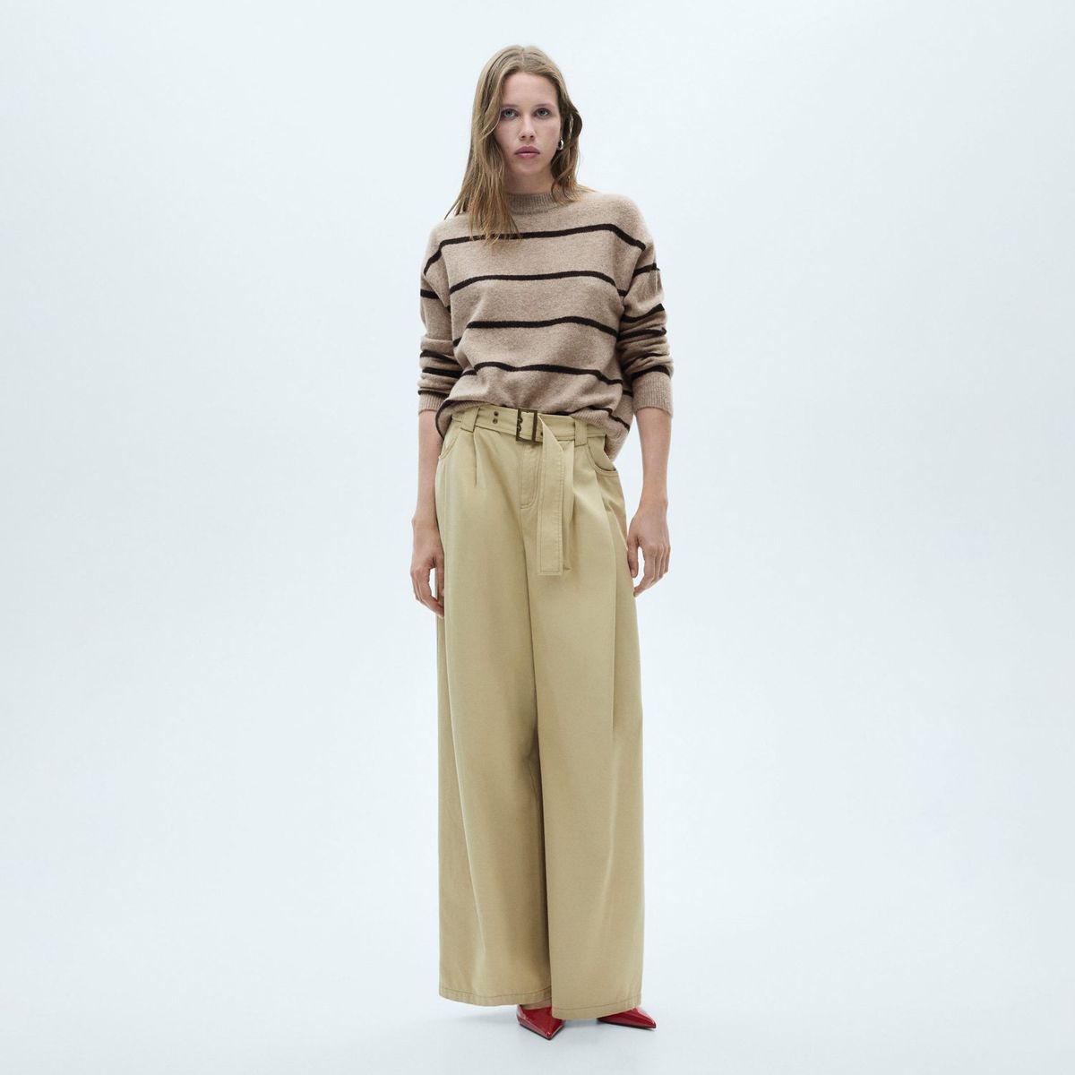 MANGO - Sweater Punto Rayas Mujer Mango