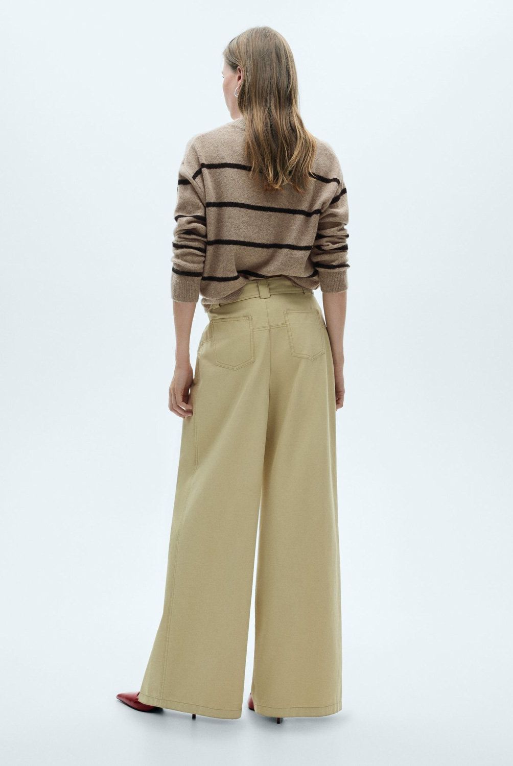 MANGO - Sweater Punto Rayas Mujer Mango