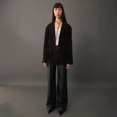 MANGO - Chaqueta 100% Piel Flecos Mujer