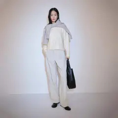 MANGO - Sweater Punto Cuello Perkins Mujer