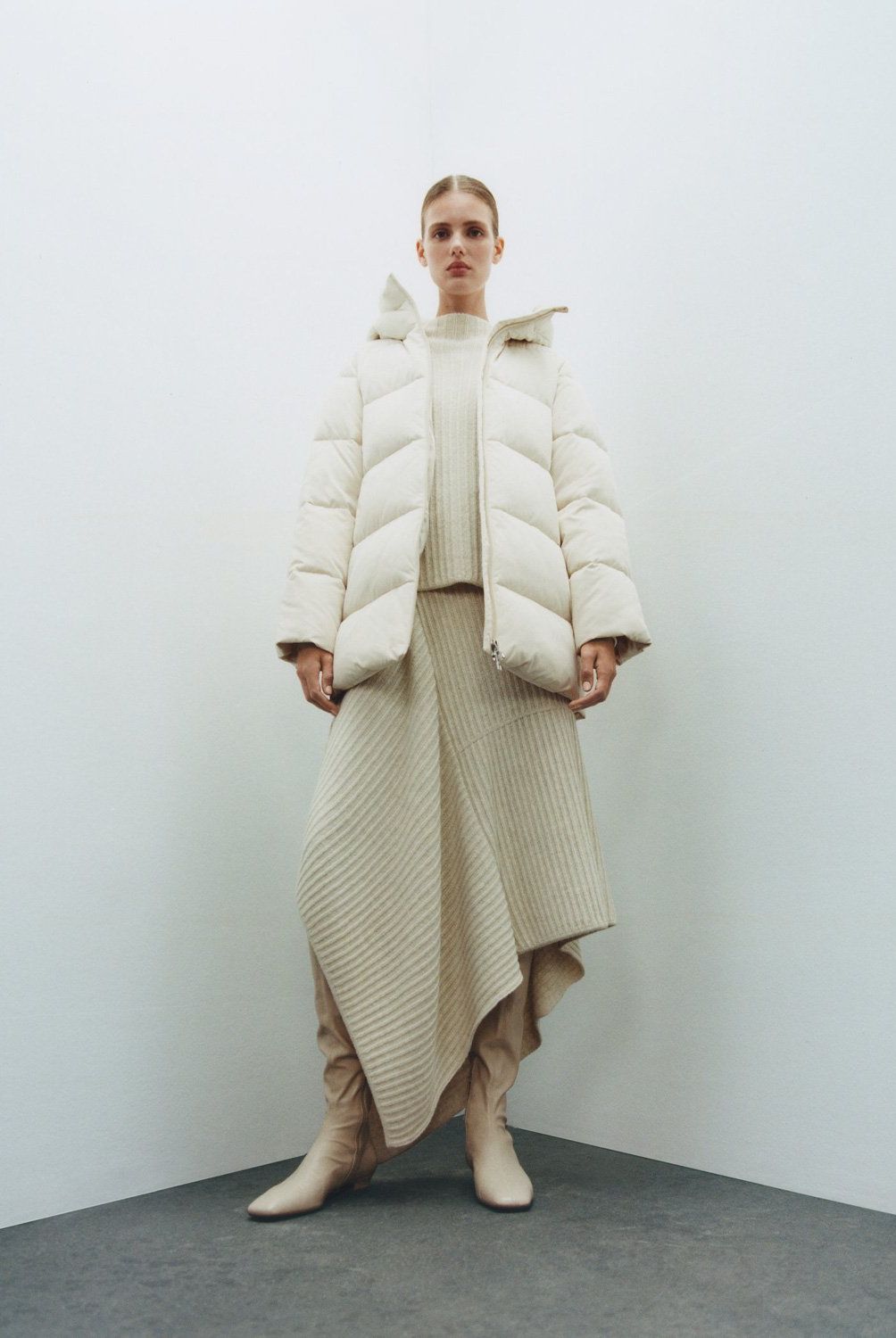 MANGO - Parka Acolchado Capucha Mujer Mango