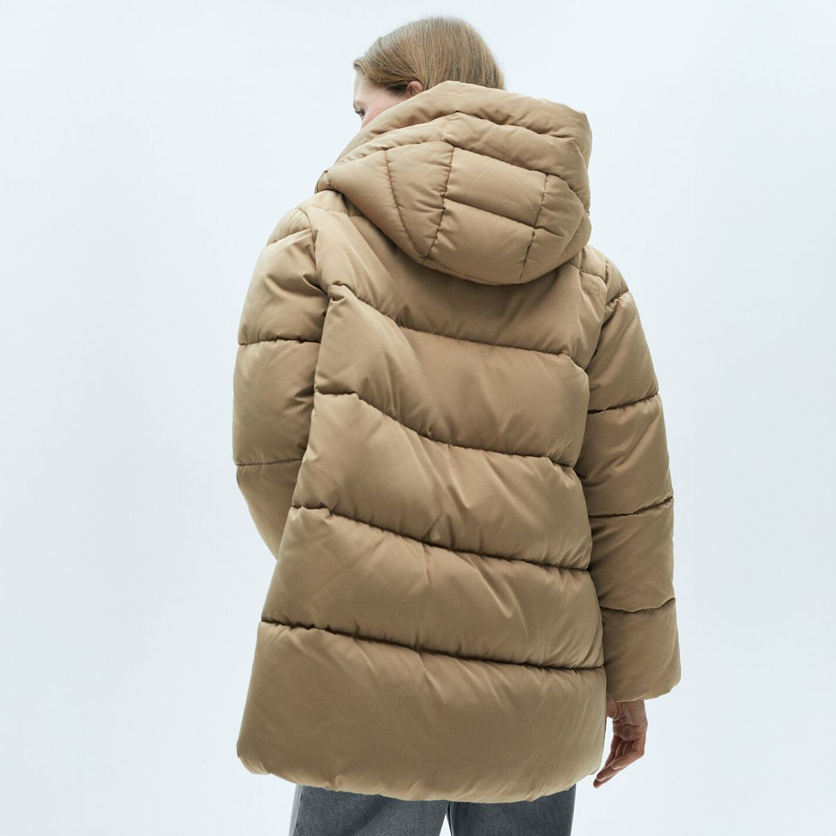 MANGO - Parka Tokio Acolchado Capucha Mujer Mango