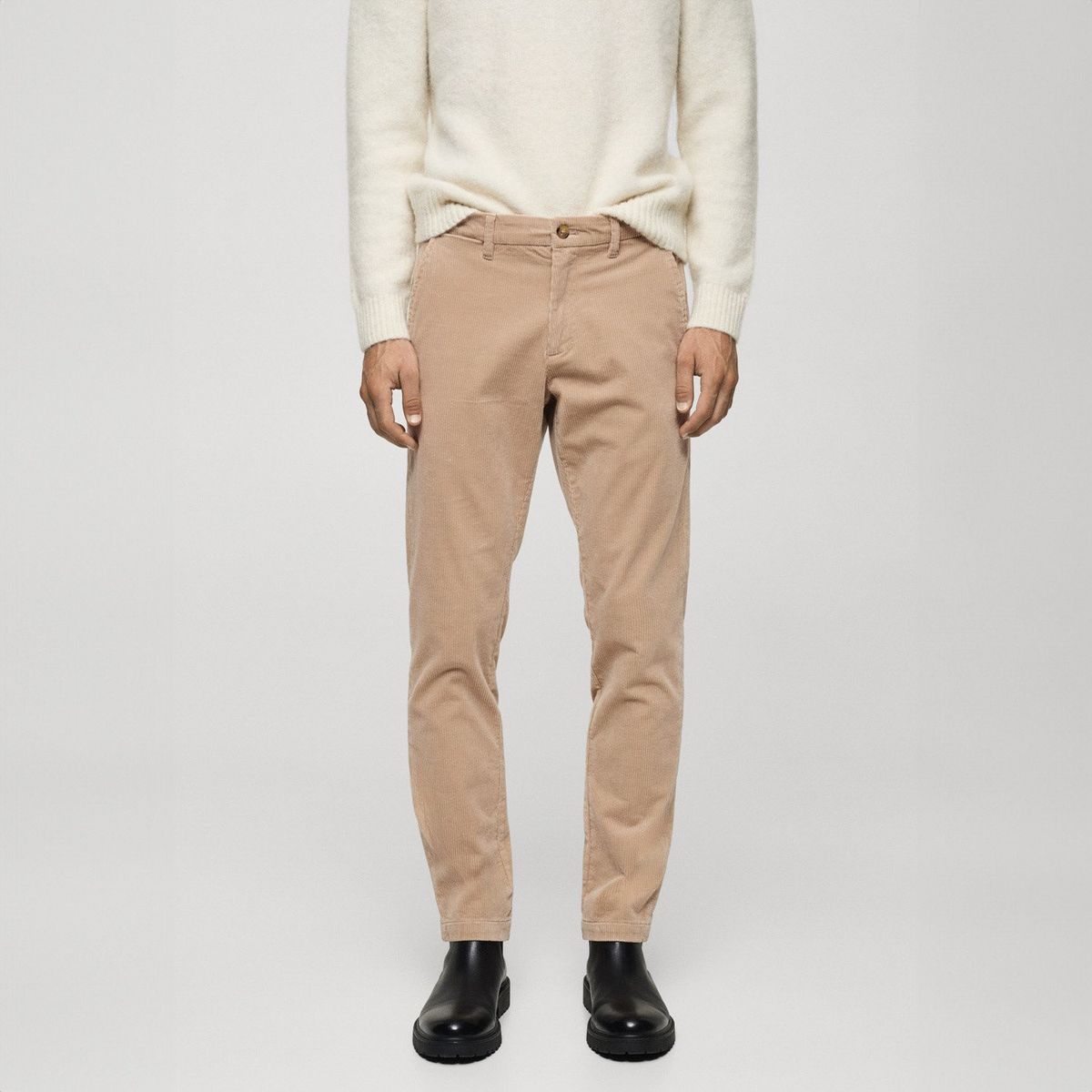 MANGO MAN - Pantalón Pana Slim Fit Hombre Mango Man