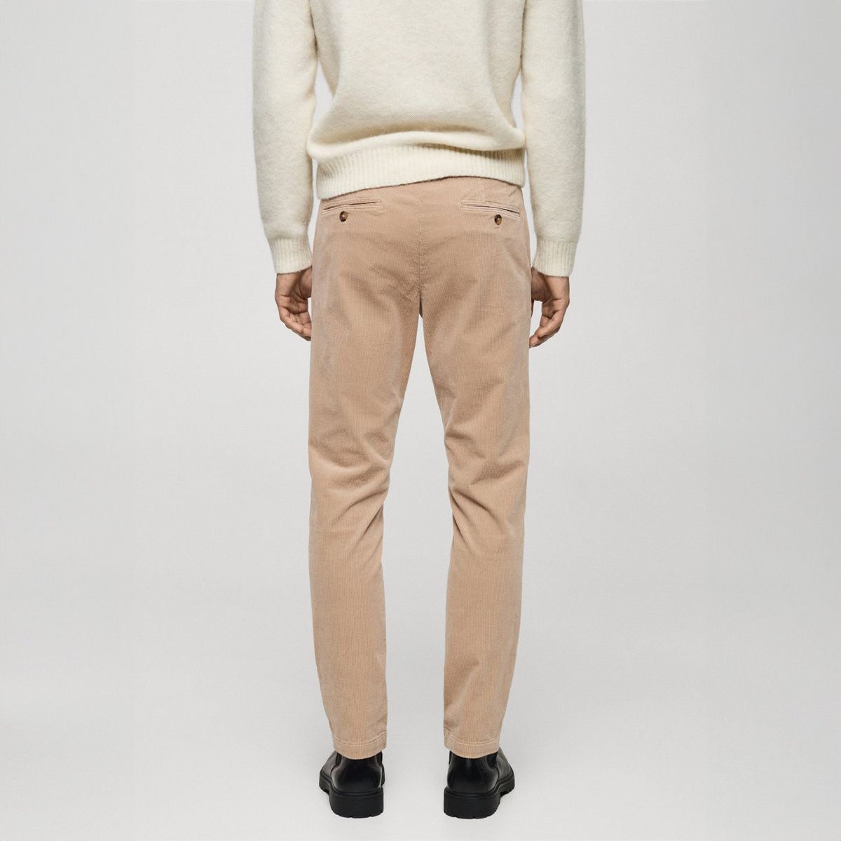 MANGO MAN - Pantalón Pana Slim Fit Hombre Mango Man