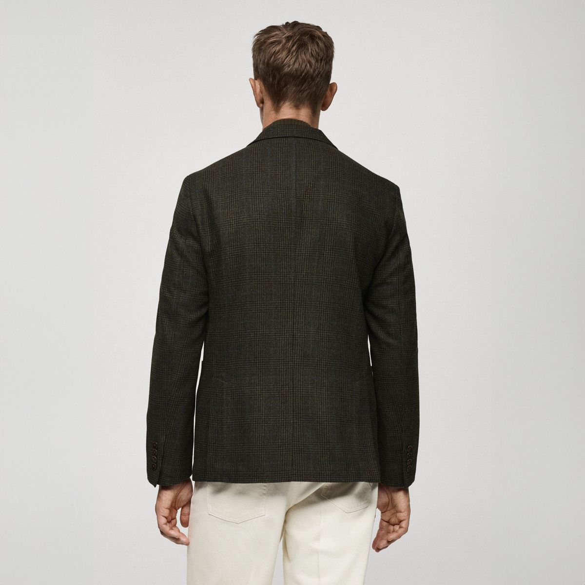 MANGO MAN - Blazer Slim Fit 100% Algodón Hombre Mango Man