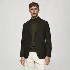 MANGO MAN - Blazer Slim Fit 100% Algodón Hombre