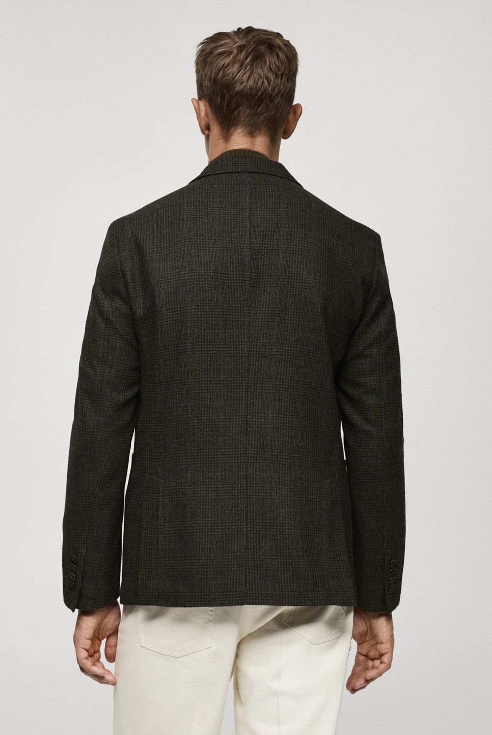 MANGO MAN - Blazer Slim Fit 100% Algodón Hombre Mango Man