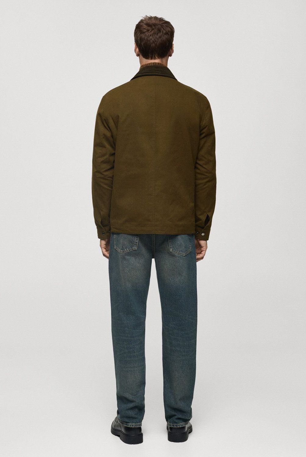 MANGO MAN - Chaqueta Algodón Water Repellent Hombre Mango Man