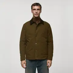 MANGO MAN - Chaqueta Algodón Water Repellent Hombre