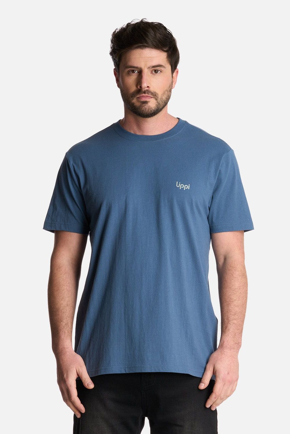 LIPPI - Polera Manga Corta Logo Hombre Lippi