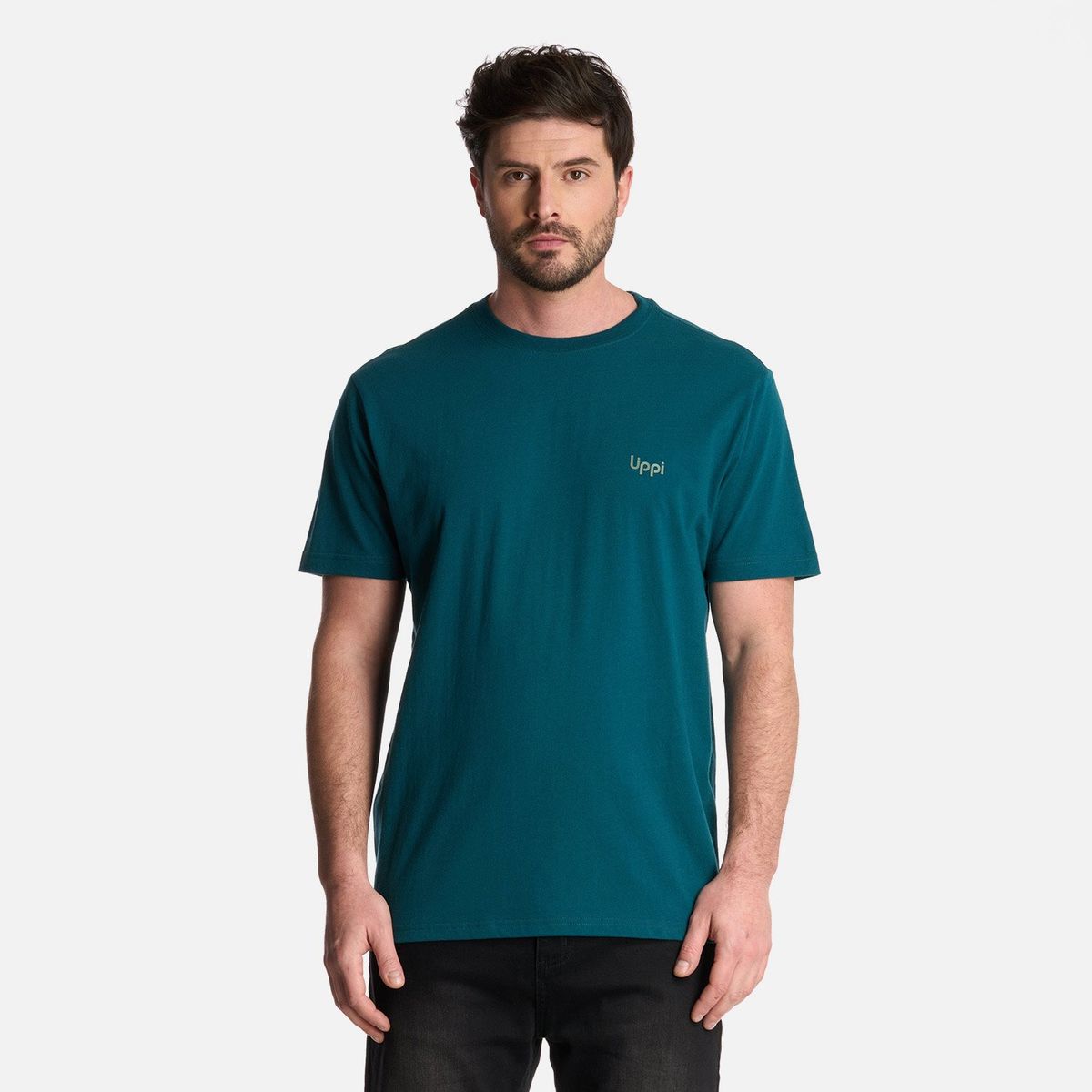LIPPI - Polera Manga Corta Logo Hombre Lippi