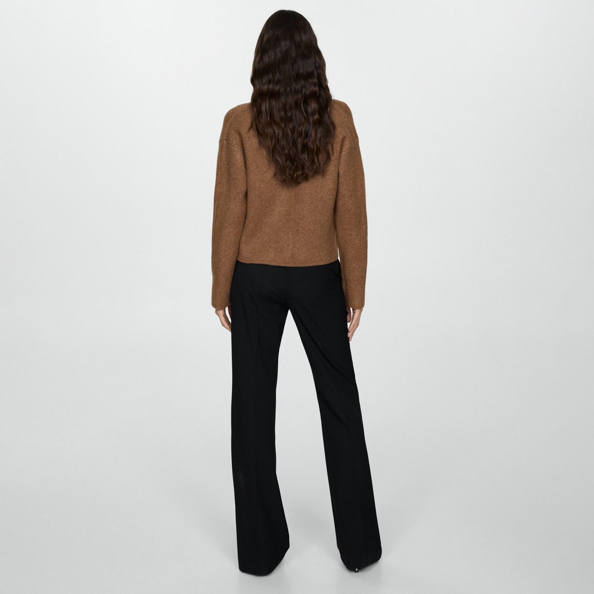 MANGO - Chaqueta Punto Botones Mujer Mango