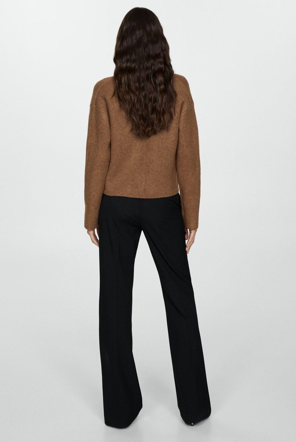 MANGO - Chaqueta Punto Botones Mujer Mango