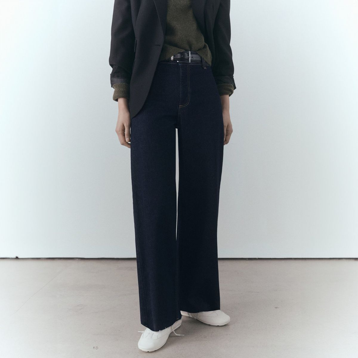 MANGO - Jeans Culotte Tiro Alto Mujer Mango