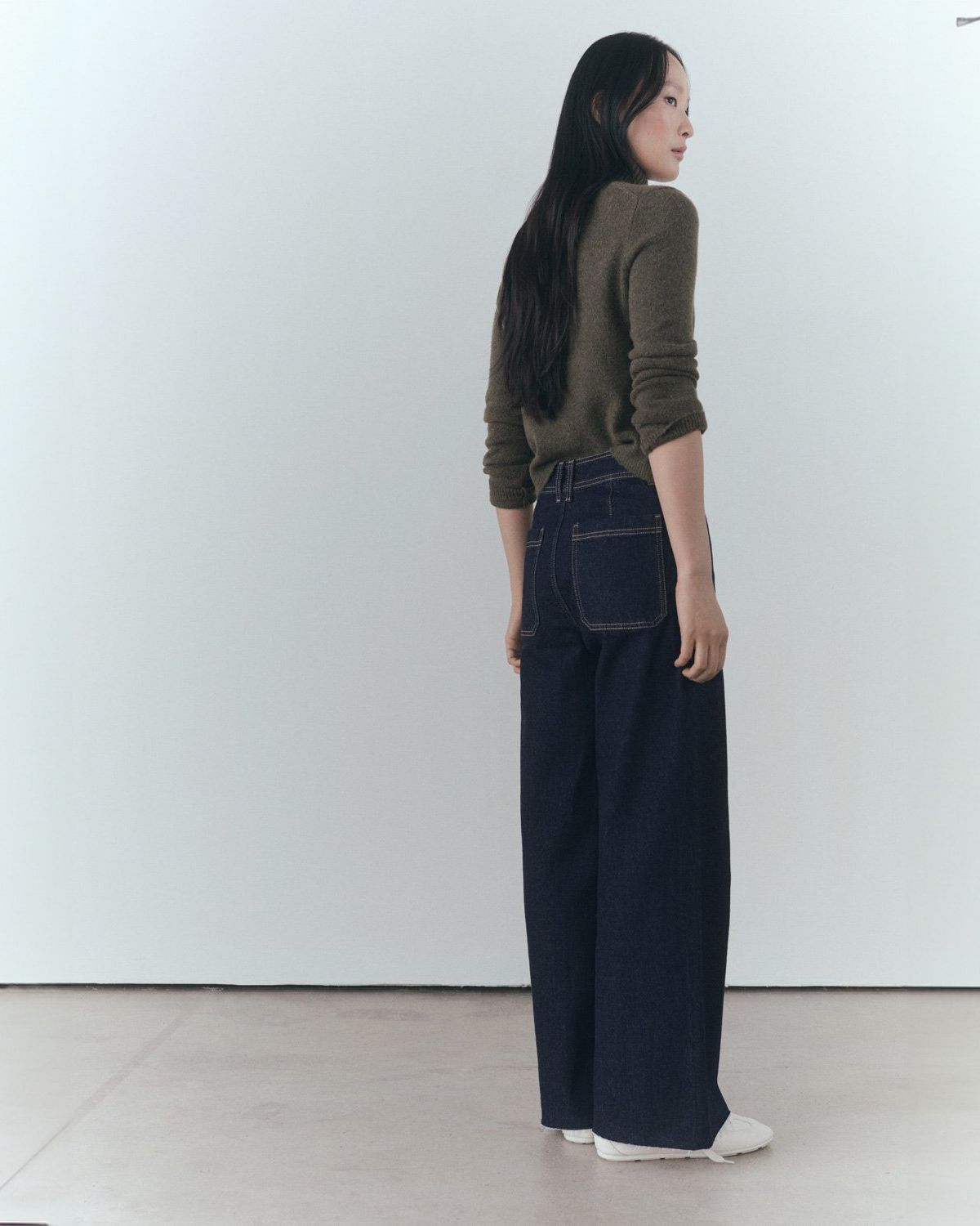 MANGO Jeans Catherin Culotte Tiro Alto Efecto Lavado Mujer Mango