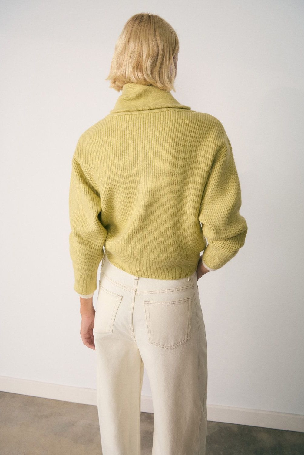 MANGO - Sweater Cuello Cremallera Mujer Mango