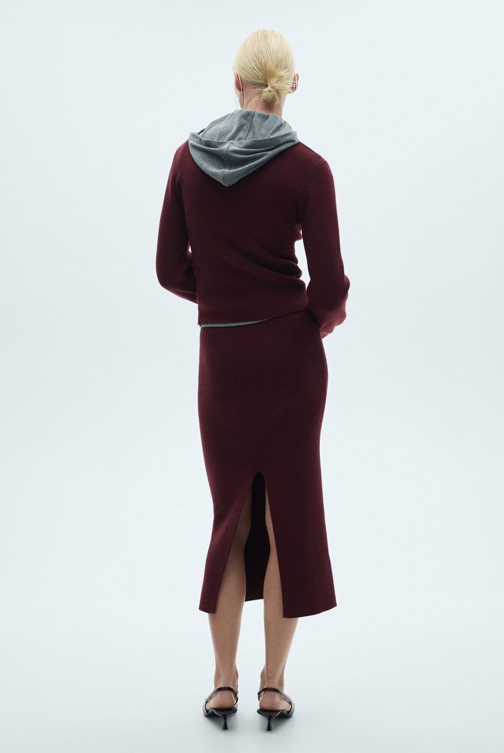 MANGO - Sweater Canalé Cuello Redondo Mujer Mango