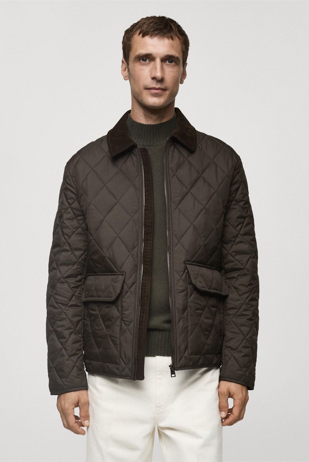 MANGO MAN - Chaqueta Acolchada Water-Repellent Hombre Mango Man