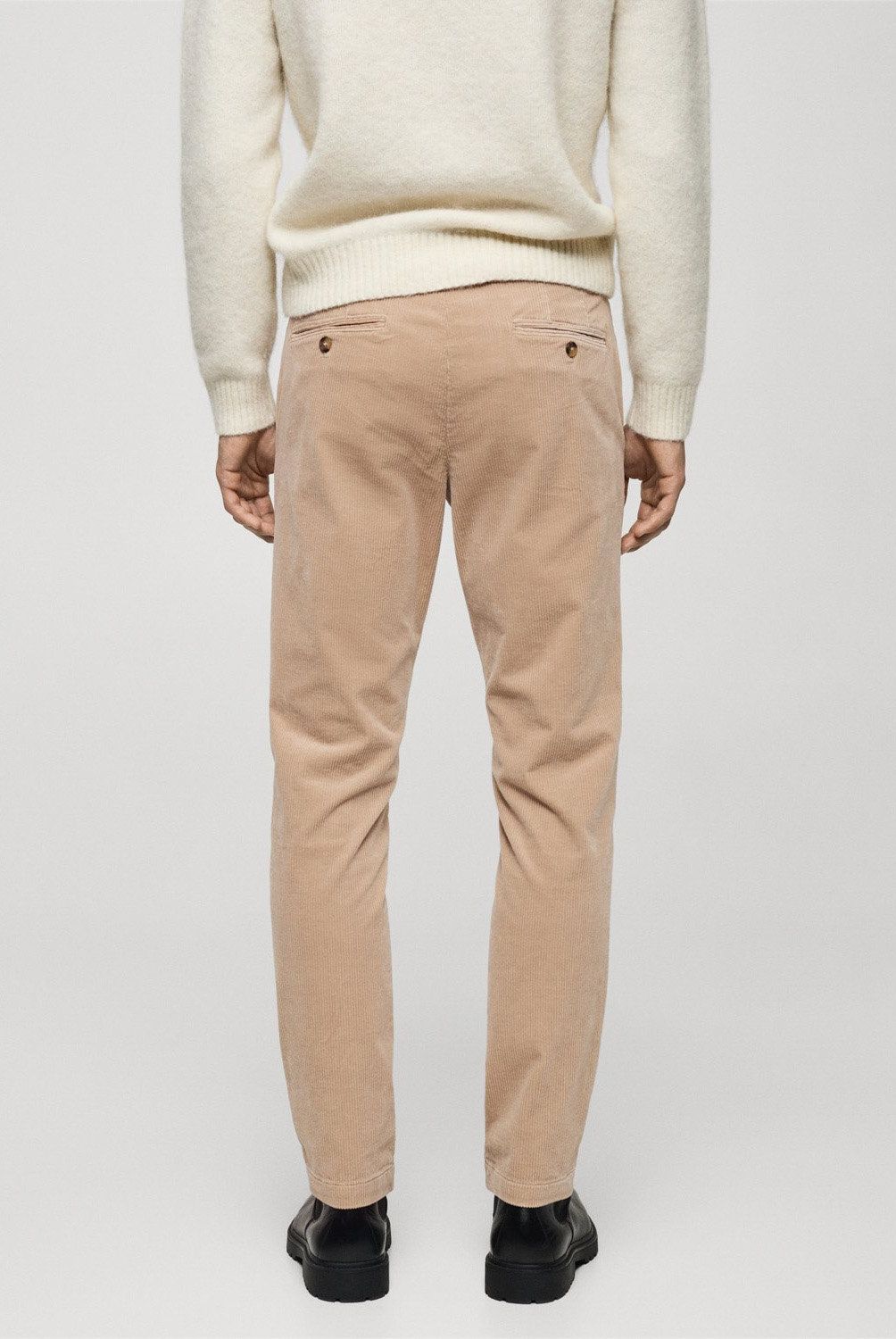 MANGO MAN - Pantalón Pana Slim Fit Hombre Mango Man