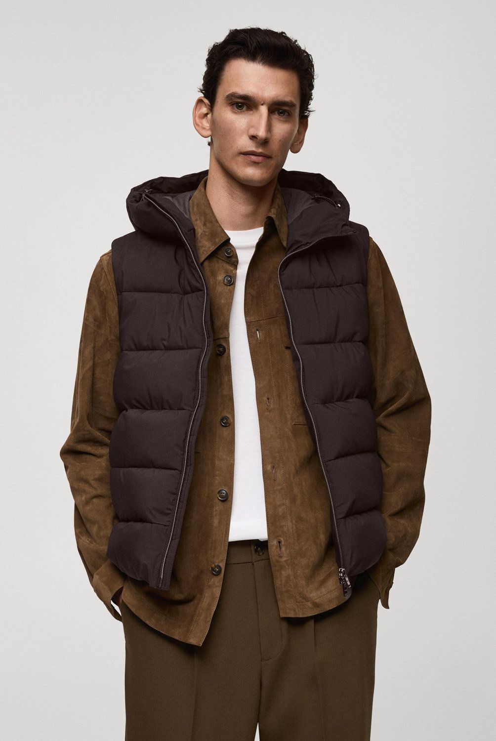 MANGO MAN - Chaqueta Acolchado Water Repellent Hombre Mango Man