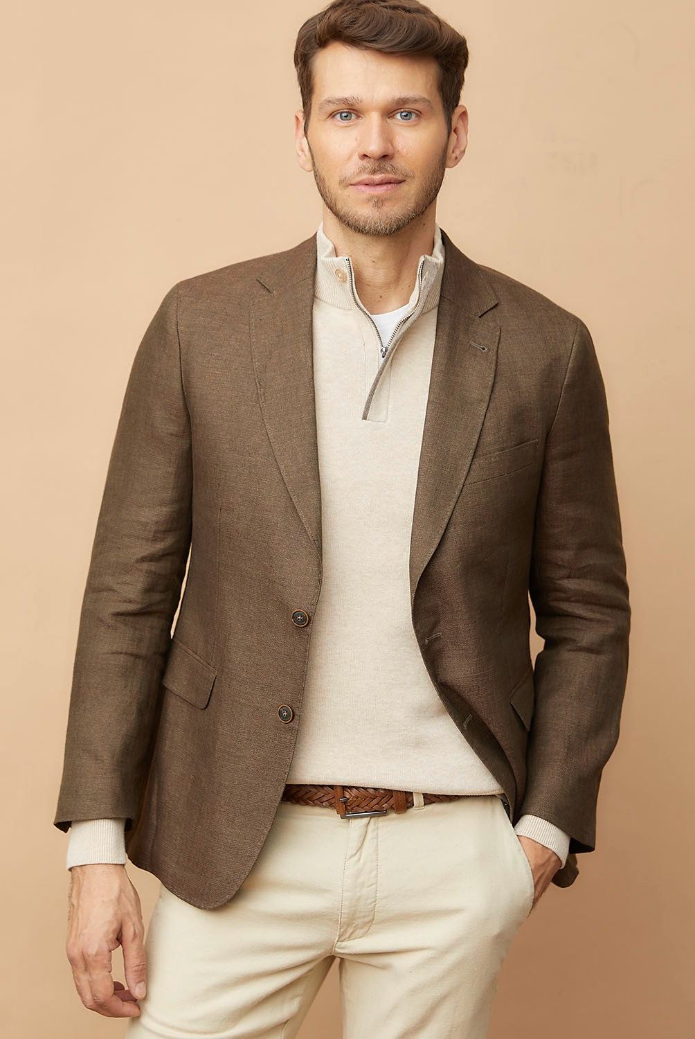 LA MARTINA - Vestón Regular Fit Lino Hombre La Martina