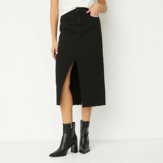 MANGO - Botín Mujer Negro Mango