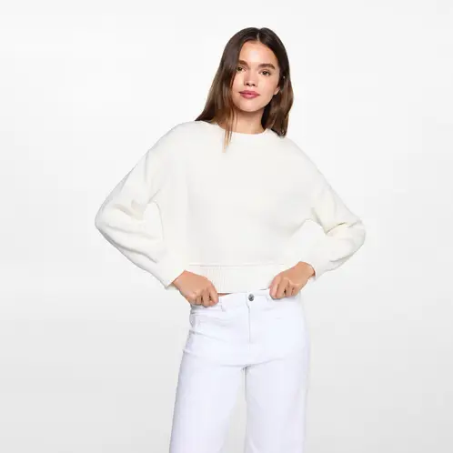 MANGO TEEN - Sweater Punto Rayas Mujer