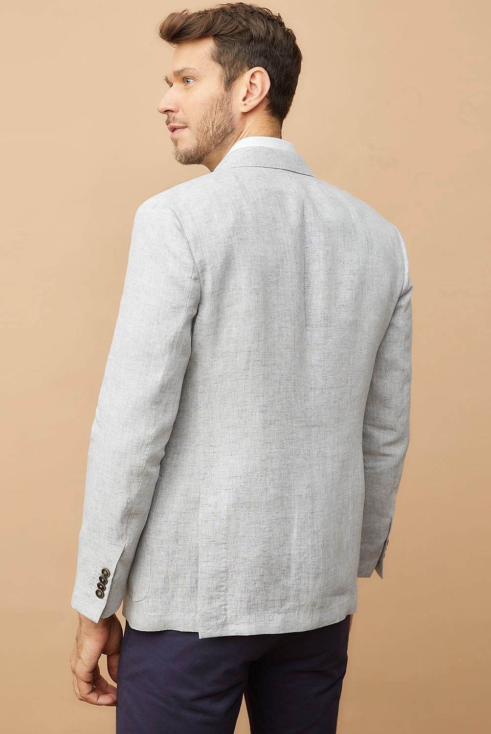 LA MARTINA - Vestón Regular Fit Lino Hombre La Martina