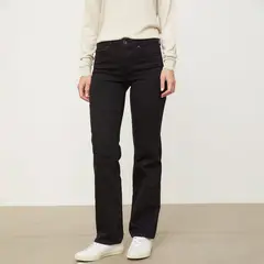 ONLY - Jeans Straight Tiro Medio Mujer