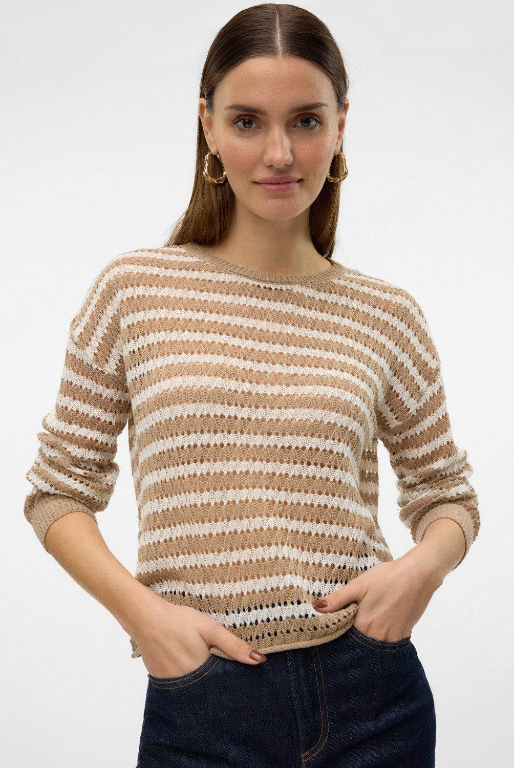 VERO MODA - Sweater Rayas Mujer Vero Moda