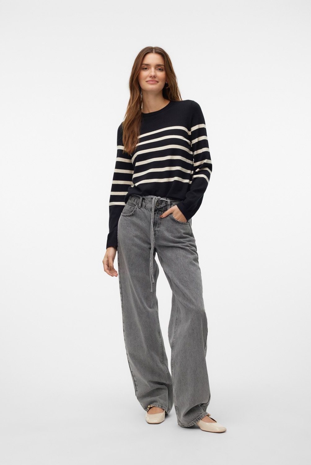 VERO MODA - Sweater Rayas Mujer Vero Moda