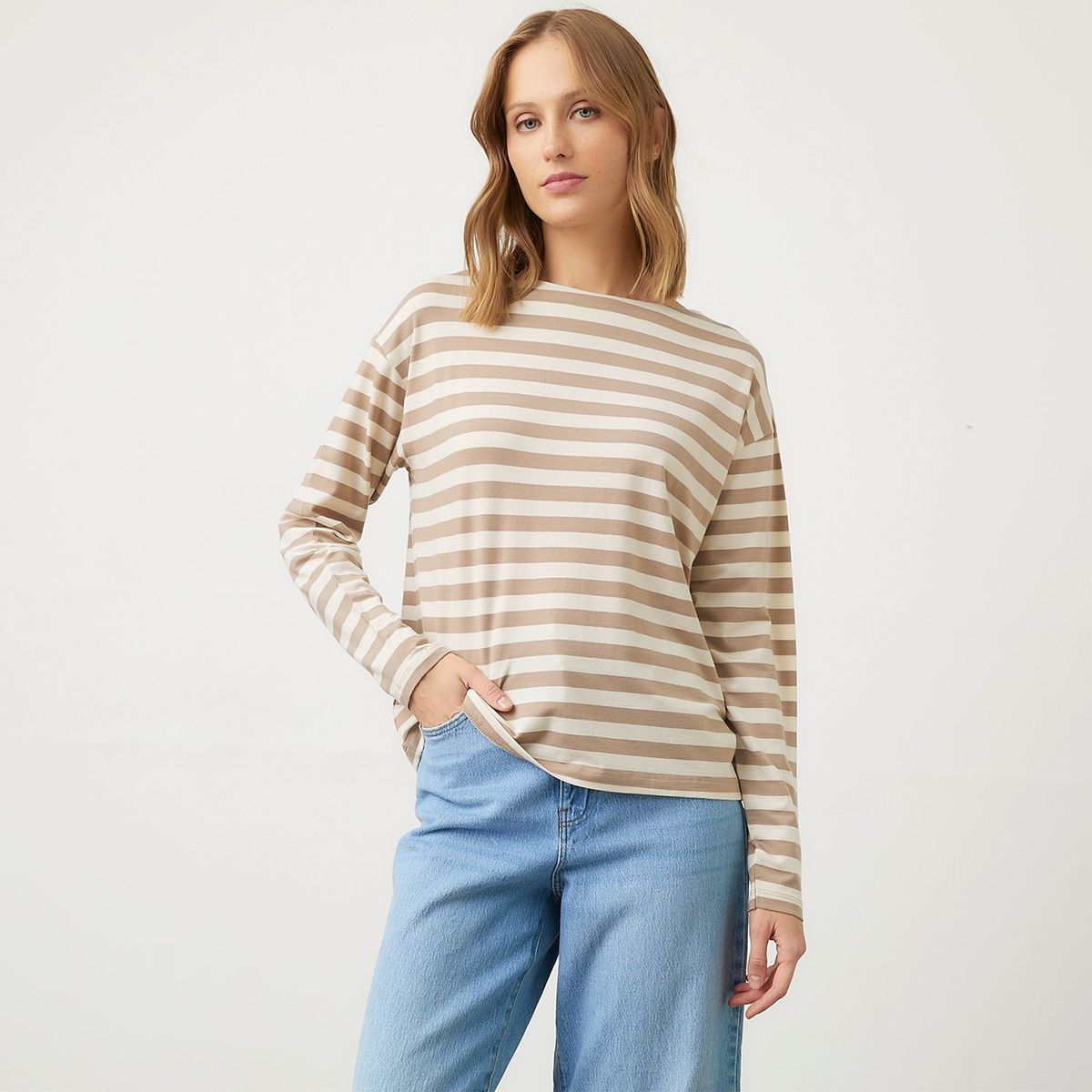 VERO MODA - Polera Rayas Mujer Vero Moda