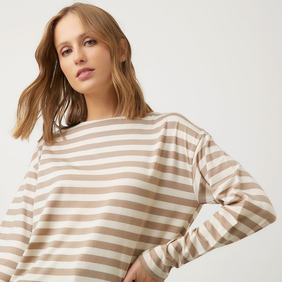 VERO MODA - Polera Rayas Mujer Vero Moda