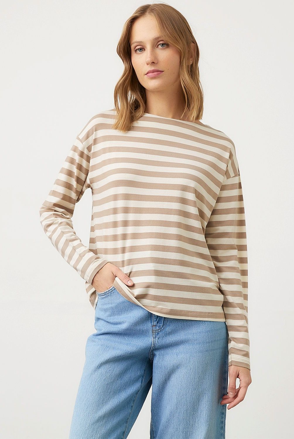 VERO MODA - Polera Rayas Mujer Vero Moda