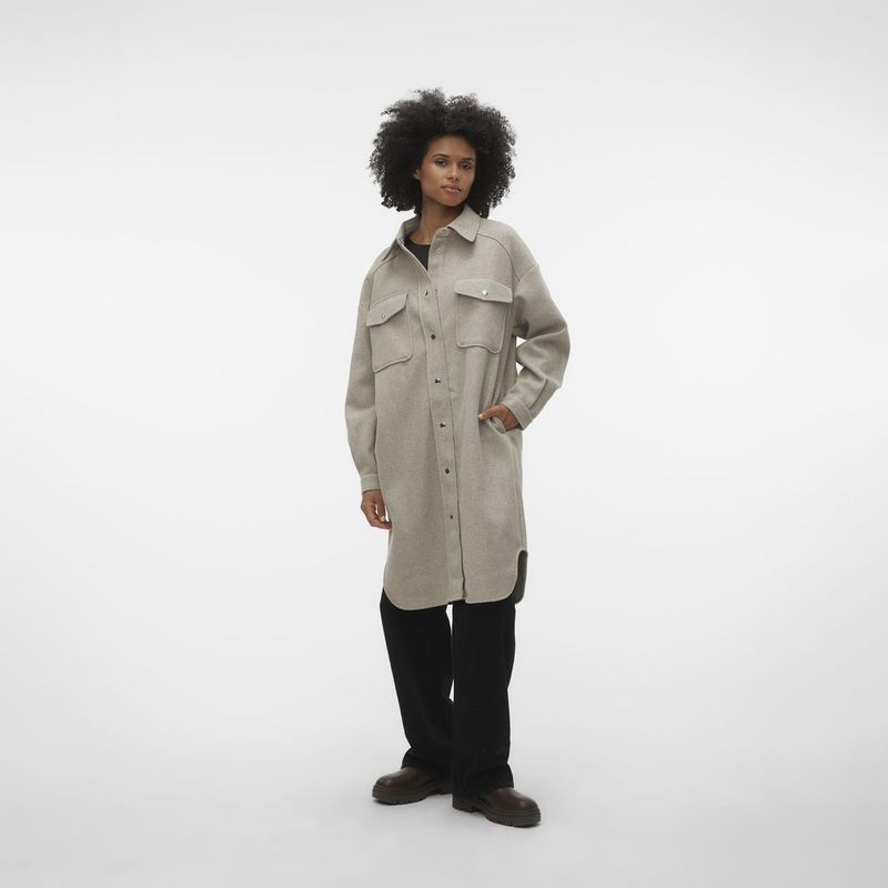 VERO MODA - Chaqueta Larga Mujer Vero Moda