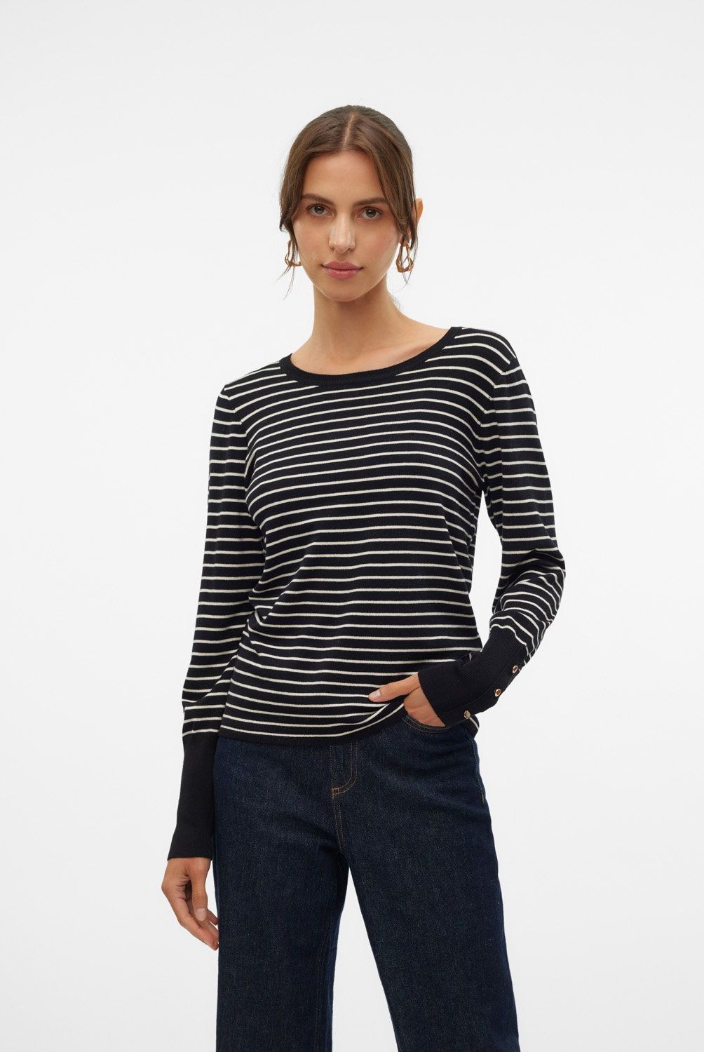 VERO MODA - Polera Manga Larga Mujer Vero Moda