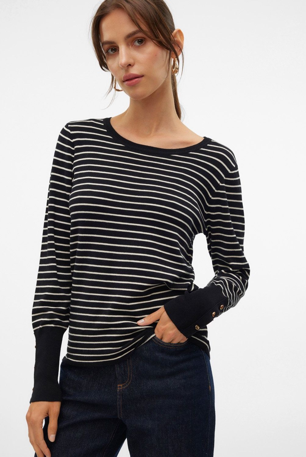 VERO MODA - Polera Manga Larga Mujer Vero Moda
