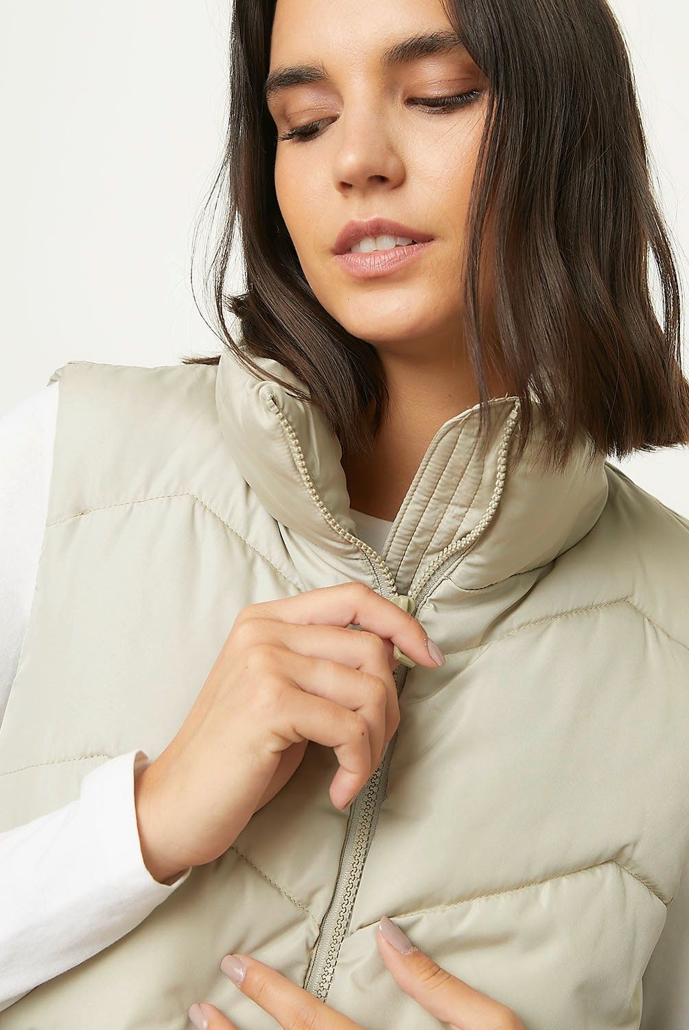 VERO MODA - Parka Sin Mangas Mujer Vero Moda