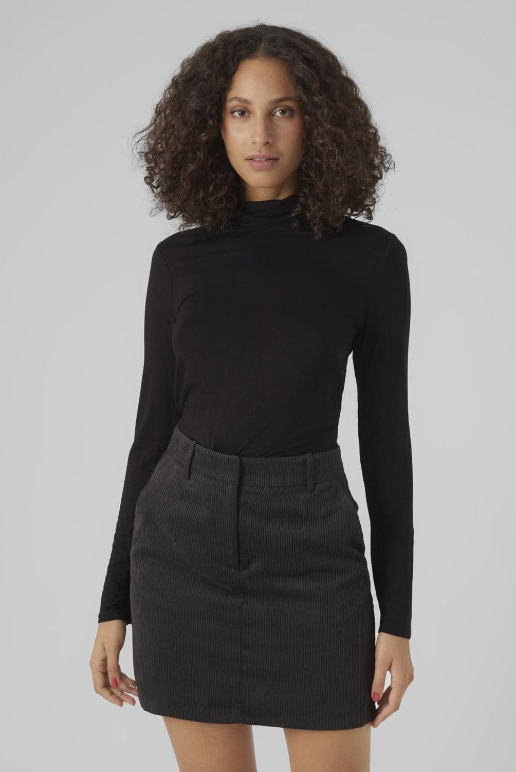 VERO MODA - Polera Con Cuello Mujer Vero Moda