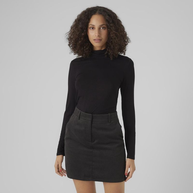 VERO MODA - Polera Con Cuello Mujer Vero Moda