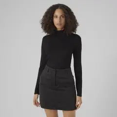 VERO MODA - Polera Con Cuello Mujer