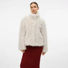 VERO MODA - Chaqueta Efecto Pelo Mujer