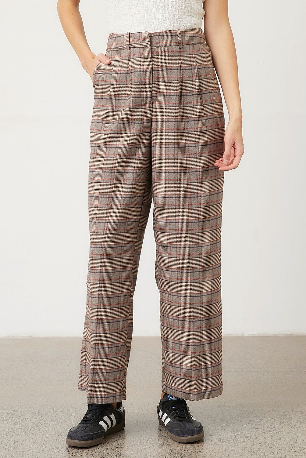 VERO MODA - Pantalón Cuadros Mujer Vero Moda