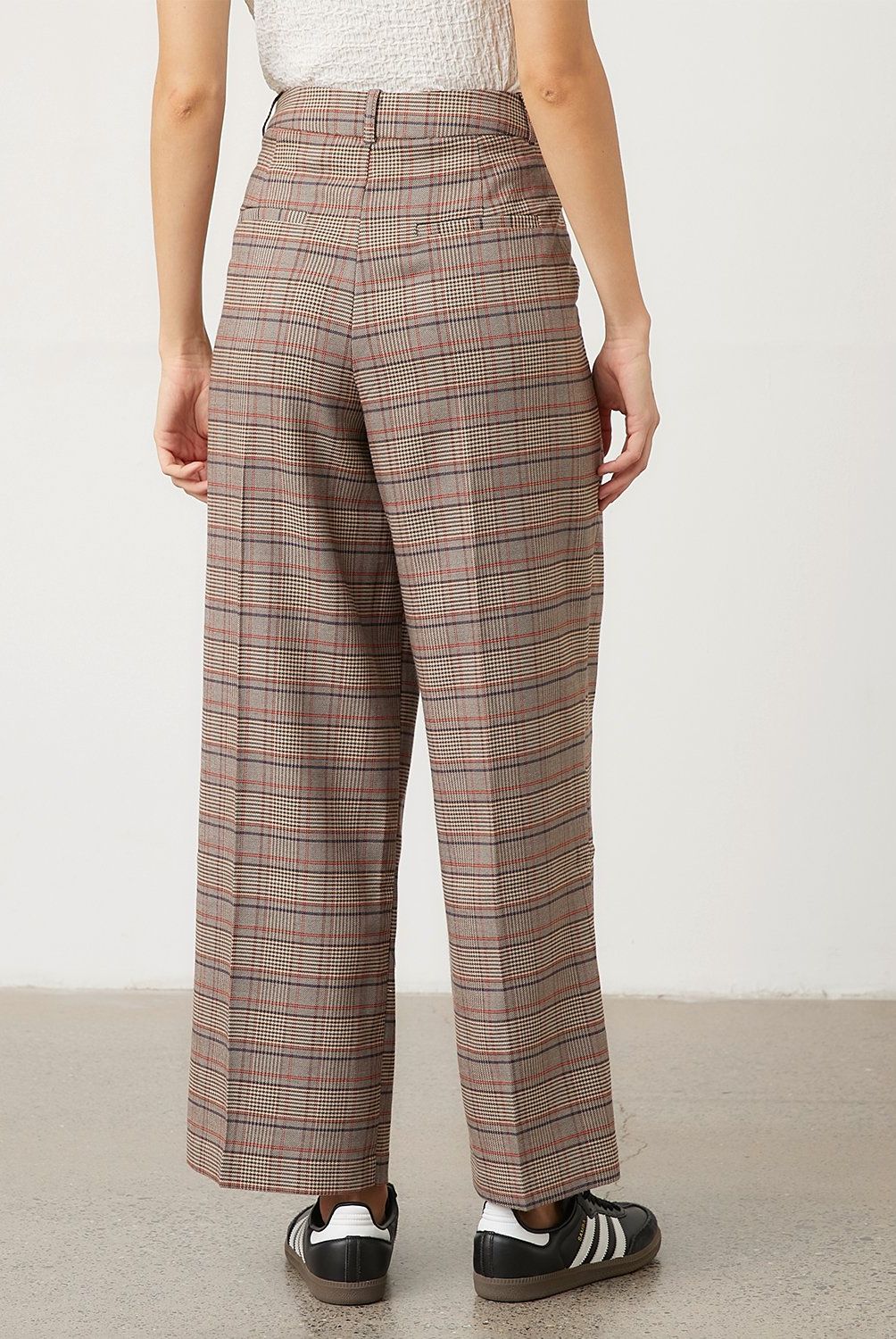 VERO MODA - Pantalón Cuadros Mujer Vero Moda