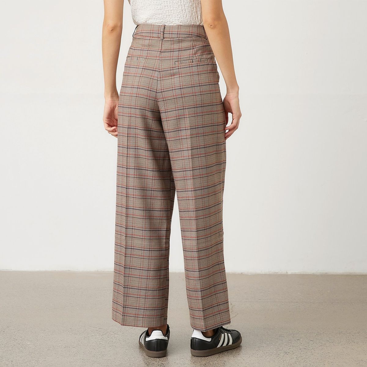 VERO MODA - Pantalón Cuadros Mujer Vero Moda