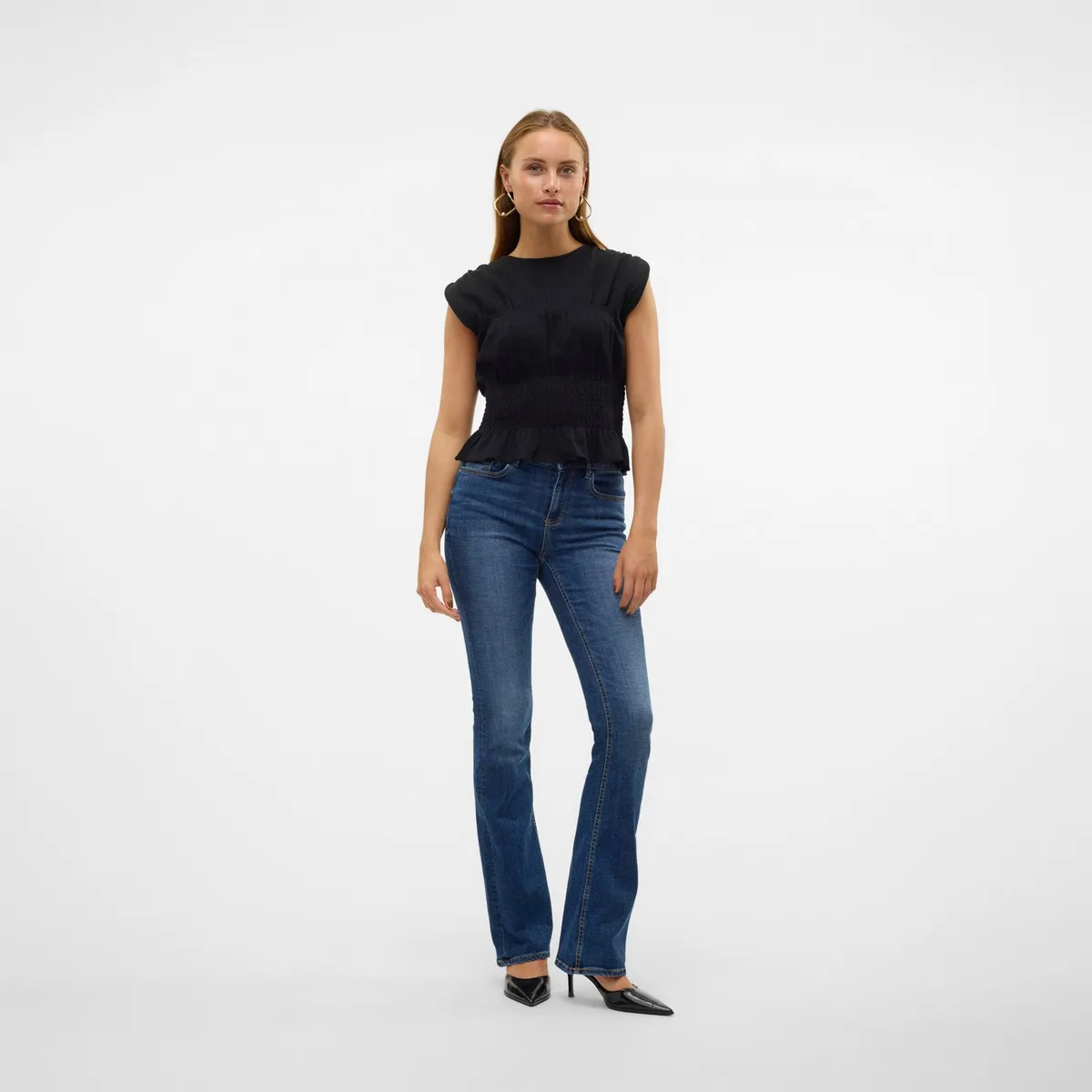 VERO MODA - Jeans Flare Mujer Vero Moda