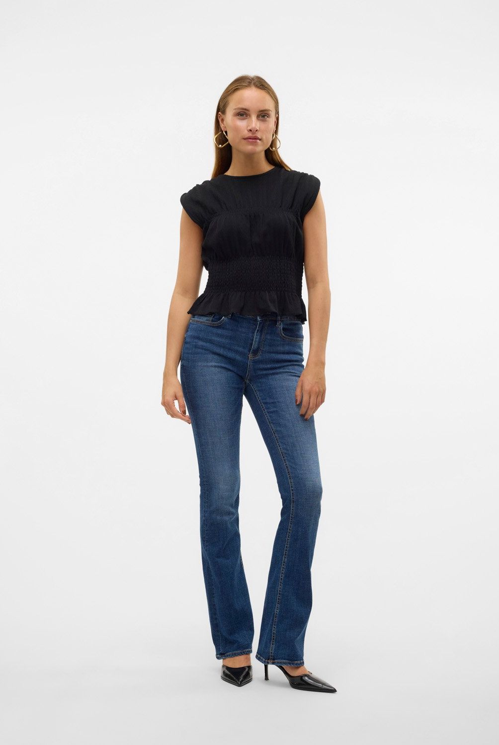VERO MODA - Jeans Flare Mujer Vero Moda