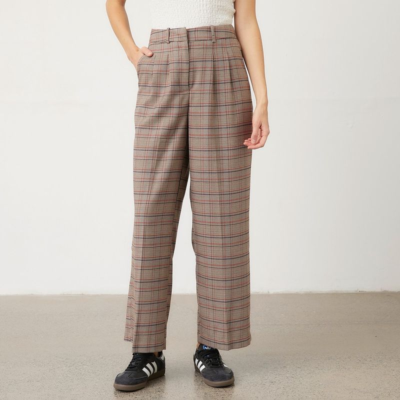 VERO MODA - Pantalón Cuadros Mujer Vero Moda
