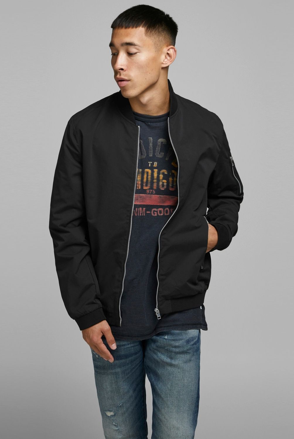 JACK&JONES - Casaca Bomber Basica Hombre Jack&Jones