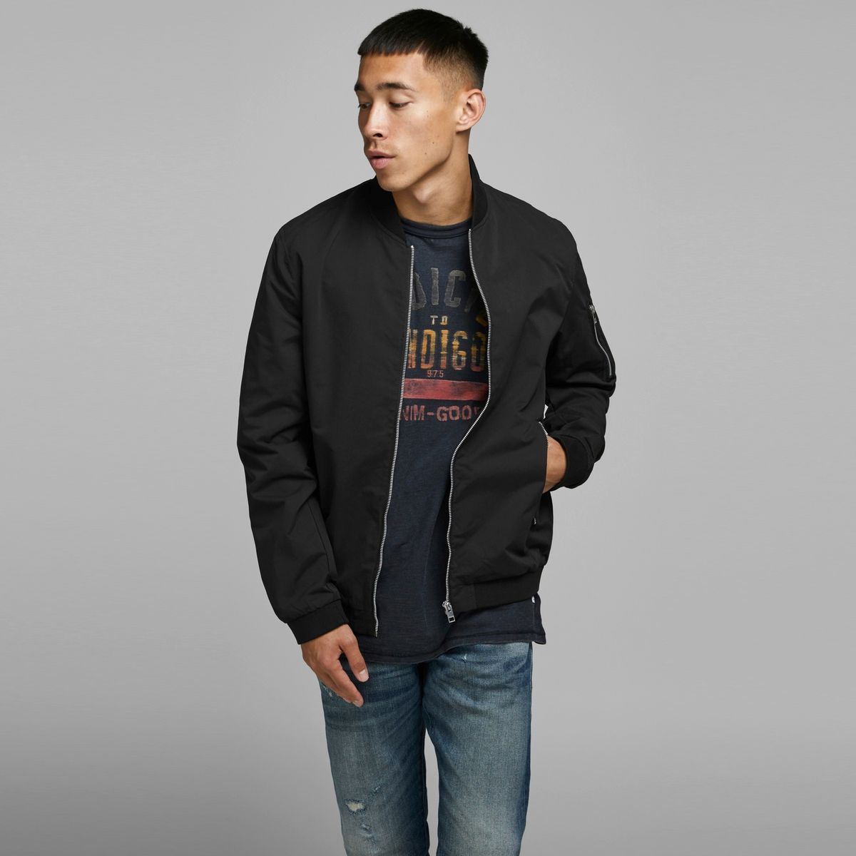 JACK&JONES - Casaca Bomber Basica Hombre Jack&Jones